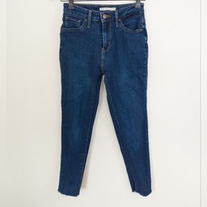 Levi's 721 High Rise Skinny Jeans Blue Size 25